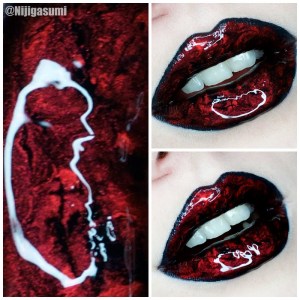 chocolate-cherry-swirl-lip-art